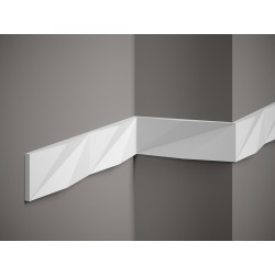 LISTWA ŚCIENNA ORIGAMI  QC001 Mardom Decor z kolekcji Prestige