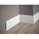 MD013P GŁADKA I LAKIEROWANA BIAŁA LISTWA PRZYPODŁOGOWA MARDOM DECOR ELITE 10 CM LISTWY POMALOWANE LAKIEREM SUPREMESATIN