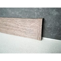 LISTWA PRZYPODŁOGOWA MDF LAMINOWANA 78mm ROUTE66 CEZAR FU80L DEKORACYJNA OZDOBNA DEKORPLANET