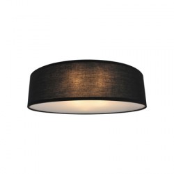 Lampa sufitowa czarna, plafon, CLARA CL12029-D30-BK Zuma Line, clara, lampy sufitowe czarne, agata meble, lampy, lampa, oświetle