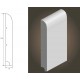 LINEA 150, LAGRUS, GŁADKA, LAKIEROWANA, BIAŁA, LISTWA PRZYPODŁOGOWA MDF, LAKIEROWANA LISTWA MDF, BIAŁA MDF, DEKORPLANET, BIAŁE L