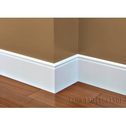 TALIA 150, LAGRUS, BIAŁA LAKIEROWANA, LISTWY PRZYPODŁOGOWE MDF, PRODUCENT LISTEW MDF, BIAŁE LISTWY MDF, LAKIEROWANE LISTWY MDF, 