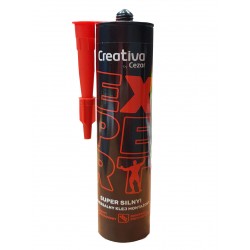KLEJ MONTAŻOWY, EXPERT, CREATIVA by Cezar, 290ml, SUPER SILNY, DO MASKOWNIC KARNISZY, LISTEW KARNISZOWYCH, UNIWERSALNY