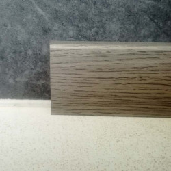 DĄB SZARY LISTWA PRZYPODŁOGOWA MDF LAMINOWANA 58mm CEZAR FU62L, LAMINOWANE LISTWY MDF, DEKORPLANET,