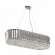 PODŁUŻNA LAMPA WISZĄCA, PRINCE ZUMALINE, P0360-06D-F4AC, LAMPY ZUMALINE, LAMPY Z KRYSZTAŁKAMI, DEKORPLANET, SKLEP Z OŚWIETLENIEM