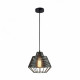 Zuma Line WIRE LAMPA WISZĄCA CZARNA/BLACK 003064-005287 MD1712-1B-BLACK, lampa zumaline, lampy czarne, czarne lampy zumaline,