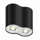 LAMPA SUFITOWA RONDOO ZUMA LINE, ZUMALINE RONDOO PODWÓJNA, CZARNA LAMPA RONDOO, RONDOO ZUMALINE PODWÓJNA, 50407-BK Zuma Line