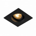 Zuma Line CHUCK DL SQUARE LAMPA WPUSZCZANA BLACK 92704