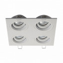 Zuma Line CHUCK DL 4 SQUARE 20069-WH LAMPA WPUSZCZANA - SPOT BIAŁY/WHITE 003064-005292