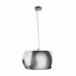 SILLO LAMPA WISZĄCA, P14120-1-D40 ZUMA LINE, NOWOCZESNE LAMPY WISZĄCE, LAMPY WISZĄCE ZUMA LINE, SREBRNA LAMPA WISZĄCA, DEKORPLAN