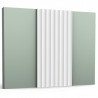 PANELE ŚCIENNE, W109 ORAC DECOR, 3D PANEL, PANEL ŚCIENNY DEKORACYJNY, KASETONY NA ŚCIANĘ, PANELE ŚCIENNE FALE,  OZDOBNE PANELE Ś
