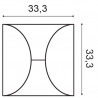 PANELE ŚCIENNE, W107 ORAC DECOR, PANEL ŚCIENNY, PANEL ŚCIENNY 3D, PANELE ŚCIENNE 3D, POLISTYRENOWE PANELE ŚCIENNE, PANELE ŚCIENN