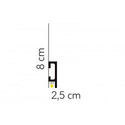 LISTWA ŚCIENNA LED, QL019 MARDOM DECOR, LIGHT GUARD + SCRATCHSHIELD, LISTWA ŚCIENNA LED, LISTWY ŚCIENNE MARDOM, LEDOWE LISTWY ŚC