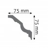 LISTWA PRZYSUFITOWA, LGZ-11, CREATIVA, ELEGANCKA, DEKORACJA, SZTUKATERIA, ZDOBIONA, ORNAMENTOWANA, KLASYCZNA, STYLOWA