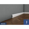 BIAŁE LISTWY PRZYPODŁOGOWE, MD359P MARDOM DECOR, SCRATCHSHIELD MARDOM, BIAŁA LISTWA PODŁOGOWA, LISTWY PRZYPODŁOGOWE MALOWANE,