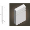 BIAŁA LISTWA MDF, NOVA 45 LAGRUS PLUS, LISTWA PRZYPODŁOGOWA MDF, WODOODPORNA LISTWA MDF, BIAŁE LISTWY MDF, LISTWY LAGRUS