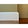 BIAŁA LISTWA MDF, NOVA 45 LAGRUS PLUS, LISTWA PRZYPODŁOGOWA MDF, WODOODPORNA LISTWA MDF, BIAŁE LISTWY MDF, LISTWY LAGRUS