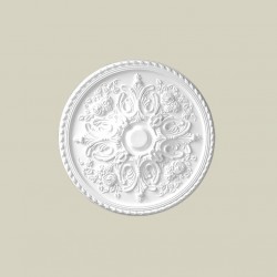 ROZETA R-19 CREATIVA DUŻA KLASYCZNA DEKORACJA SUFITOWA, FLORYSTYCZNY ORNAMENT, WYTRZYMAŁA, MATERIAŁ POLISTYREN