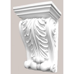WSPORNIK WG-03 CREATIVA ZDOBIONY ORNAMENTEM DEKOR ŚCIENNY W STYLU KLASYCZNYM, LEKKI, ODPORNY NA USZKODZENIA, DO MALOWANIA