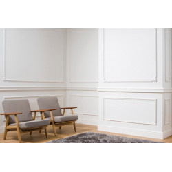 PROFIL ŚCIENNY P9010* LUXXUS ORAC DECOR, OBRAMOWANIE DRZWI, LISTWY ŚCIENNE, KLASYCZNE, OBRAMOWANIE LUSTER, ODPORNE