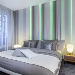 Orac Decor P3071 Golf elegancki biały profil ścienny lekki i wytrzymały