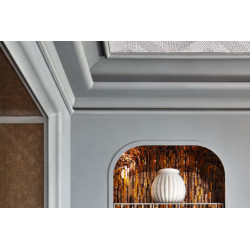 PROFIL ŚCIENNY P8060 LUXXUS ORAC DECOR, SZTUKATERIA, LISTWY ŚCIENNE, KLASYCZNE, GŁADKIE, WODOODPORNE