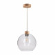 SVEA 13560174 DREWNIANA LAMPA WISZĄCA SPOTLIGHT