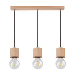 TRONGO 7061374L DREWNIANA LAMPA WISZĄCA SPOTLIGHT
