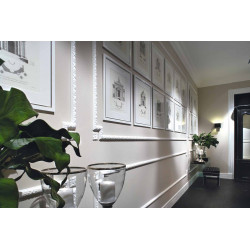 PROFIL ŚCIENNY P3020 LUXXUS ORAC DECOR, KLASYCZNA, ZDOBIONA ORNAMENTEM, ELEGANCKA, SZTUKATERIA, DEKORACYJNA, WODOODPORNA