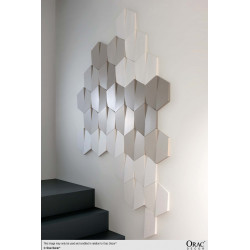 PANEL ŚCIENNY, 3D, TRAPEZ, W101, ORAC DECOR,SZTUKATERIA, GŁADKA, NOWOCZESNA, ŚCIENNA, DEKORACJA, ŚCIENNE