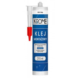 KLEJ MONTAŻOWY KROME, KROME KLEJ MONTAŻOWY NS 01, KLEJ DO LISTEW KROME, KLEJ AKRYLOWY KROME, KLEJE MONTAŻOWE