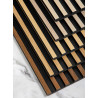 LAMELE NA ŚCIANĘ, LAMELA L0102, LAMELKI MARDOM DECOR, LAMELKI ŚCIENNE DĄB JASNY, LAMELE POLISTYREN