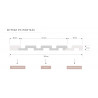 LAMELA, L0202 MARDOM DECOR, LAMELE, LAMELE ŚCIENNE, LAMELE NA SCIANE, LAMELE NA ŚCIANIE, LAMELKI, LAMELE 3D