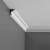 Orac Decor gzyms C322 elegancka sztukateria przysufitowa w klasycznym stylu i białym kolorze
