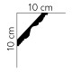 NOWOCZESNA LISTWA SUFITOWA MDB108