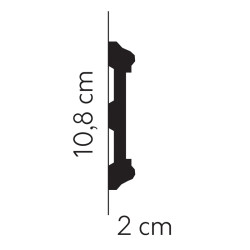 LISTWA ŚCIENNA MDD410 Klasyczny design Mardom Decor