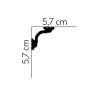 Listwa sufitowa MD106 Mardom Decor, listwy sufitowe, listwa przysufitowa, listwa przysufitowa led