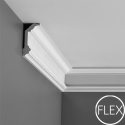 C321F Orac Decor Flex elastyczna listwa sufitowa o klasycznym profilu i eleganckim wyglądzie