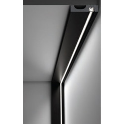 Czarne listwy sufitowe, NMC IL11 BLACK, LISTWA ŚCIENNA LED, CZARNA LISTWA LED, CZARNE LISTWY NMC, CZARNE LISTWY LED NMC,