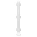 ŁĄCZNIK LL59 RAL9003 CREATIVA DO LISTEW ALUMINIOWYCH, ŁĄCZNIK LISTEW PRZYPODŁOGOWYCH, LL59 RAL9003 CREATIVA, BIAŁY ŁĄCZNIK LISTE