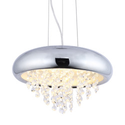 Lampa wisząca chrome 18096-l mont Zuma Line | Dekorplanet