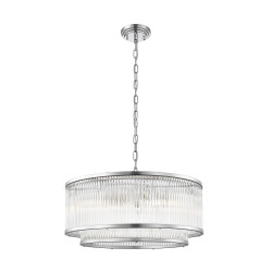 Lampa wisząca chrome p0528-06h-f4ac Sergio Zuma Line | Dekorplanet