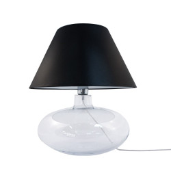 5519BK LAMPA STOŁOWA ADANA TRANSPARENT ZUMA LINE