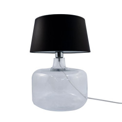 Lampa stołowa batumi transparent 5528bk Zuma Line