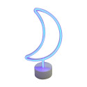 Lampa ścienna neon Moon LED Zuma Line FM-NB27 | Dekorplanet