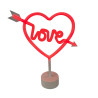 Lampa ścienna neon Love LED Zuma Line FM-JNL01 | Dekorplanet
