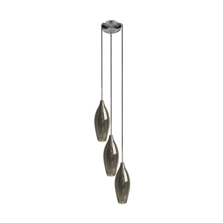 Lampa wisząca smoky md2101a-3s champagne Zuma Line