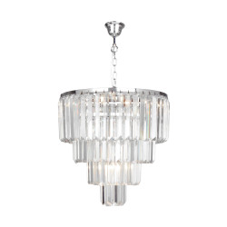Lampa wisząca chrom/chrome 17106/4+1-chr Amedeo | Dekorplanet