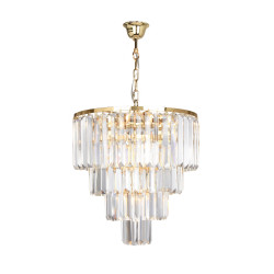 Lampa wisząca złota 17106/4+1-gld amedeo Zuma Line | Dekorplanet