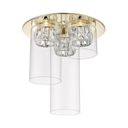 Lampa sufitowa c0389-03f-f7ac gem Zuma Line | Dekorplanet